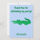 Search for alligator thank you cards Nature