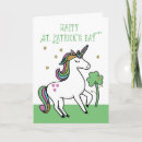 Search for unicorn st patricks day cards Irish