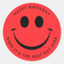 Search for red smile stickers Bright