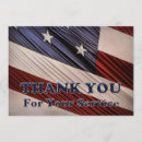 Search for red white blue thank you cards Usa flag