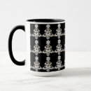 Search for ornaments mugs Black and white