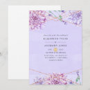 Search for lavender and gold wedding invitations Trendy