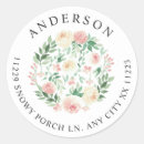 Search for spring address stickers Blush