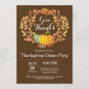 Search for brown thanksgiving invitations Modern