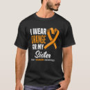 Search for kidney cancer tshirts Orange