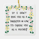 Search for daughter in law ornaments For her