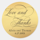 Search for flourish thank you stickers Elegant