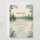 Search for lake wedding invitations Outdoor