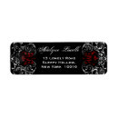 Search for spiderweb return address labels Halloween