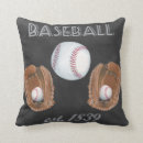 Recherche de baseball coussins Mitt