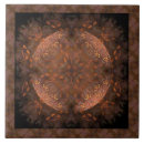 Recherche de cuivre carreaux Brun