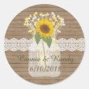 Search for sunflower mason jar stickers Country