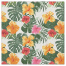 Search for hibiscus flower fabric Botanical