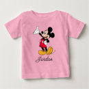 Recherche de hanche bébé tshirts Mickey mouse