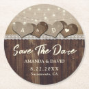 Search for wood wedding save the dates Rustic country