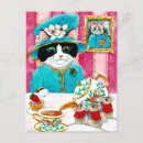Search for love tea postcards Cat