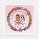 Search for african american napkins Pink
