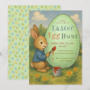 Search for painted easter eggs invitations Bunny