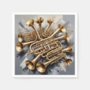 Recherche de instrument serviettes Saxophone