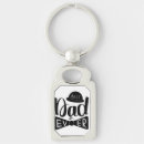 Search for love you rectangular keychains Happy father's day