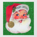 Search for vintage christmas window decals Holly