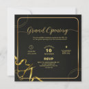 Search for new business opening party invitations Logo