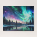 Search for aurora borealis puzzles Northern lights