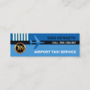 Search for airport taxi business cards Chauffeur