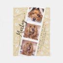 Search for paw print blankets Remembrance