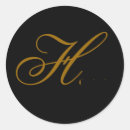Search for gold monogram h stickers Initial