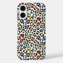 Recherche de motif de léopard iphone coques Coloré