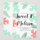 Search for monstera leaf birthday invitations Luau