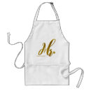 Recherche de wedding monogram tabliers Newly weds