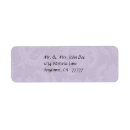 Search for lavender wedding return address labels Birthday