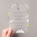 Search for summer square wedding invitations Transparent