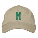 Search for initial embroidered hats Monogrammed