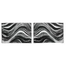 Search for black and silver pillowcases White