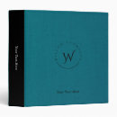 Search for vintage binders Monogrammed