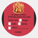 Search for pet safety stickers Alert