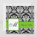 Recherche de damask mariage invitations Damassé