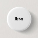 Search for usher buttons Volunteer