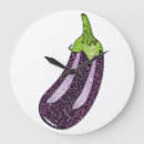 Recherche de aubergine horloges Drôle