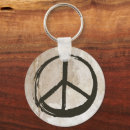 Search for hippie peace sign keychains Symbol