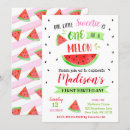 Search for watermelon 2nd birthday invitations Party