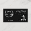 Recherche de procureur cartes visite Droit