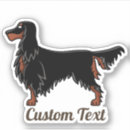 Recherche de chiens de chasse autocollants Canne
