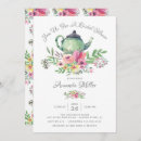 Search for teapot bridal shower invitations Elegant