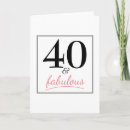 Search for 40 fabulous pink birthday cards Forty and fabulous