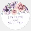 Search for romantic flowers stickers Purple