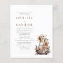 Search for cake wedding invitations Boho